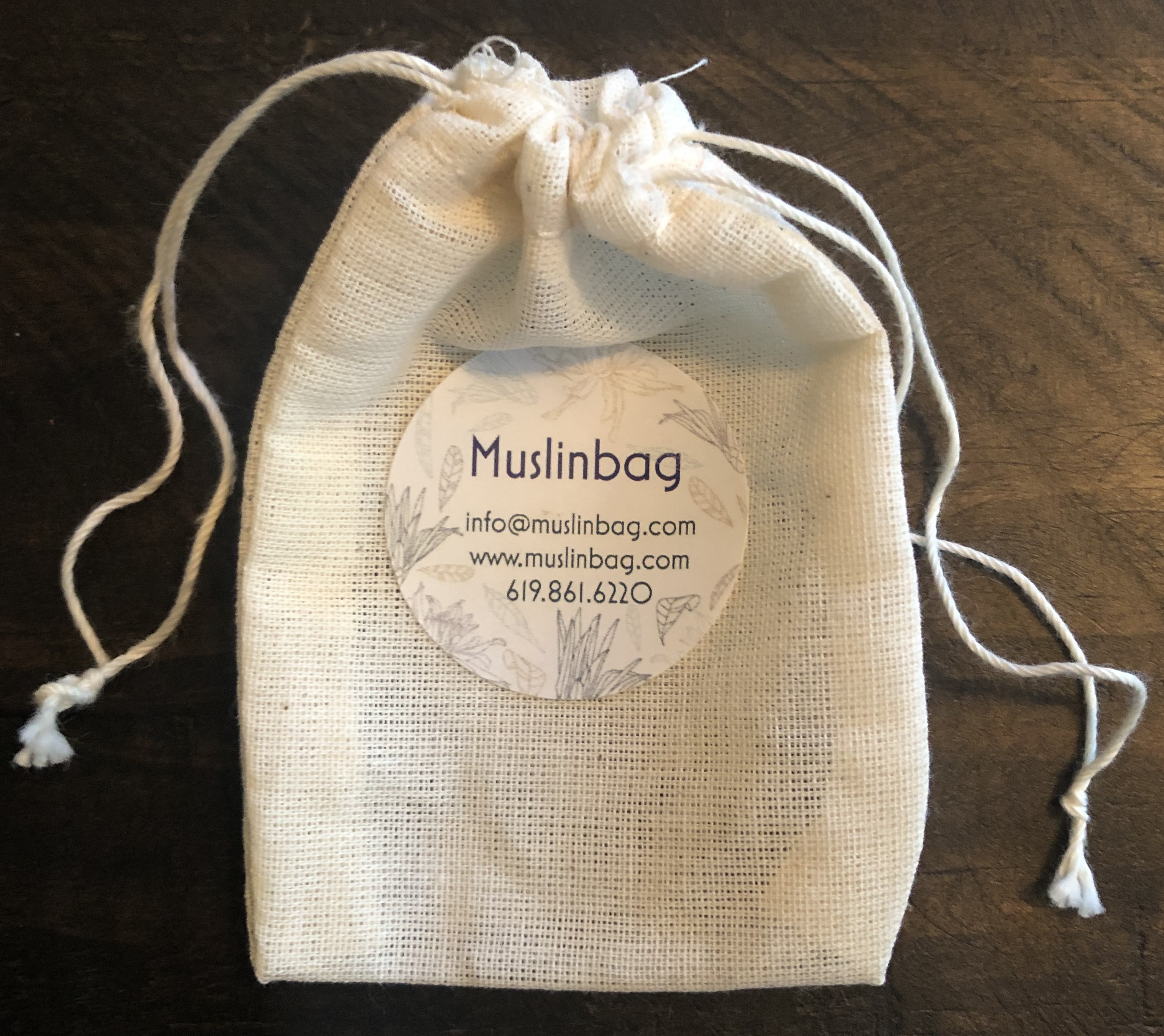 USA Made Muslin Bags