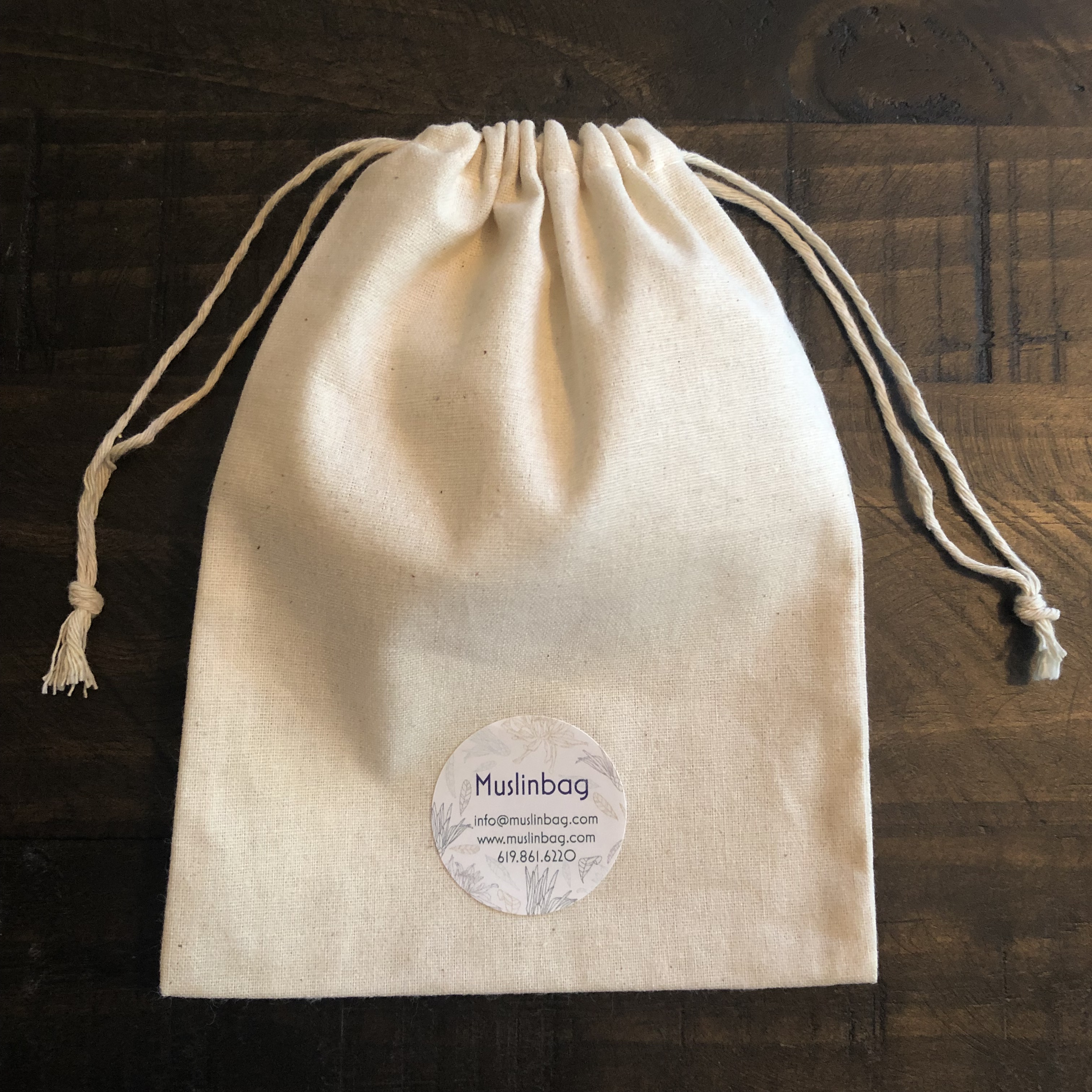 Premium Muslin Drawstring Bags